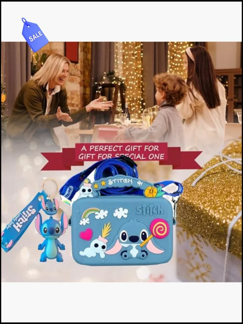 Silicone Crossbody Bag with Adjustable Strap, Coin Pouch & Wallet for Teens